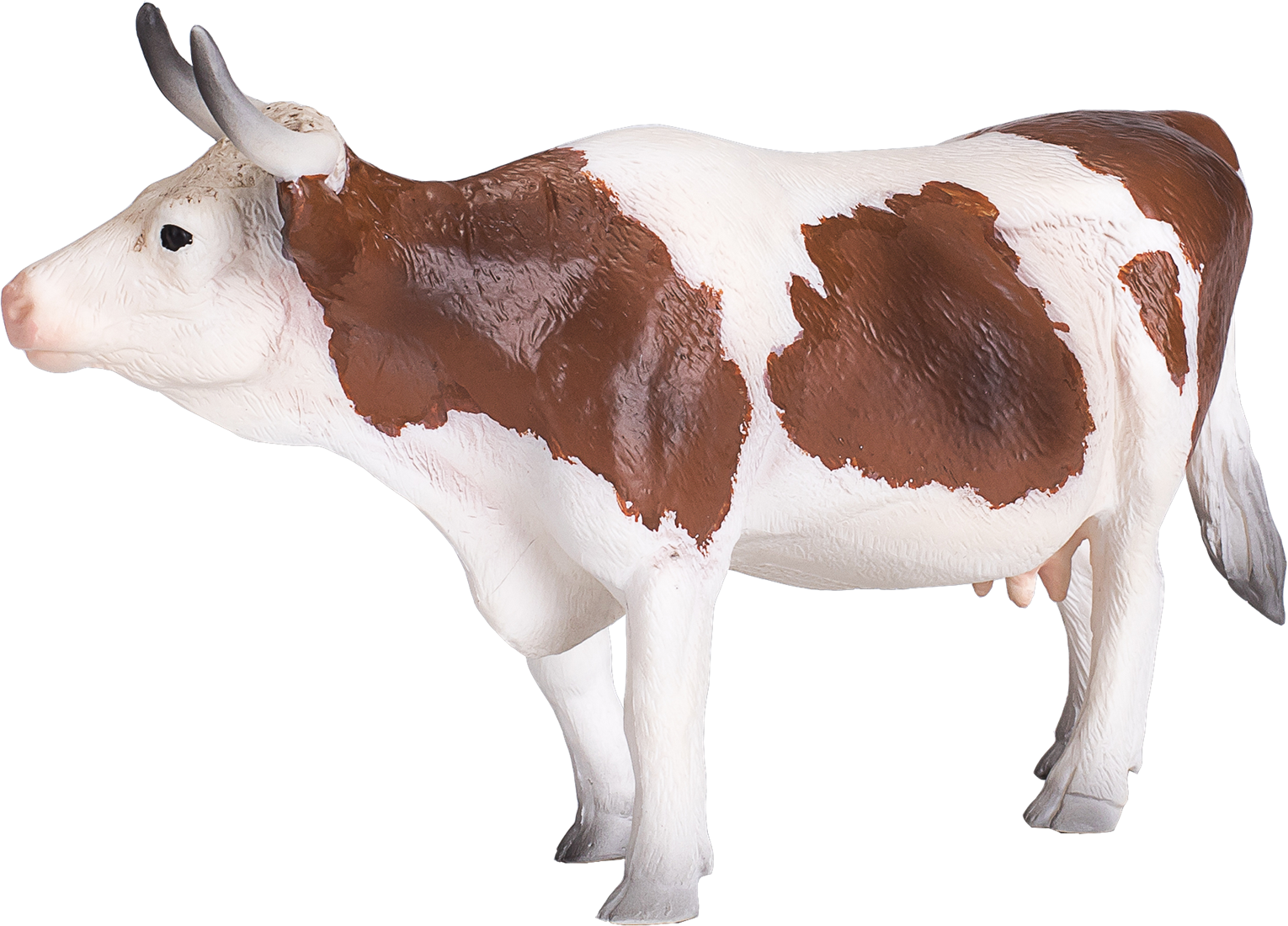 Vache Simmental jouet de la ferme Mojo - 387220